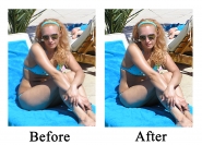 Editing photos