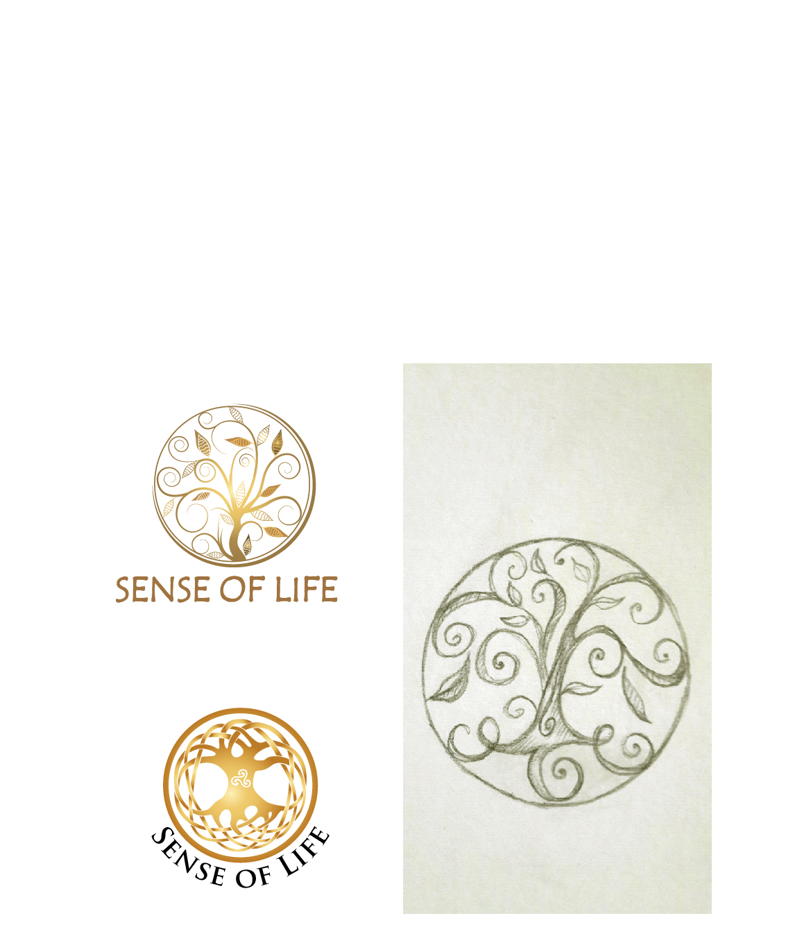 разработка логотипа  Sense of Life