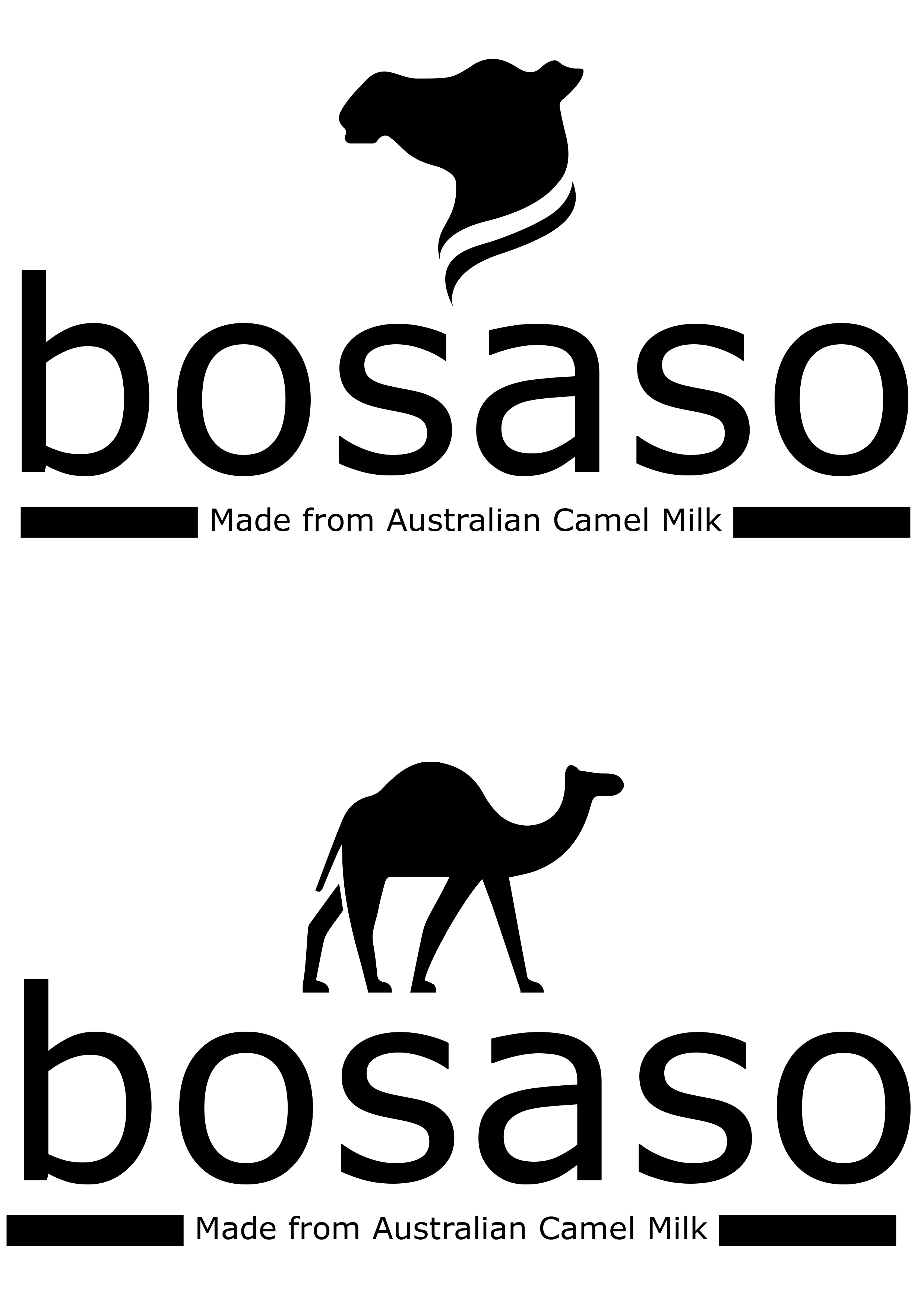 Логотип косметического бренда "Bosaso"