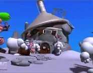 Fragment of the 3D animation film A Christmas Tale. Part3