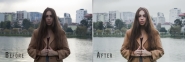 Тонирование фото в Lightroom 