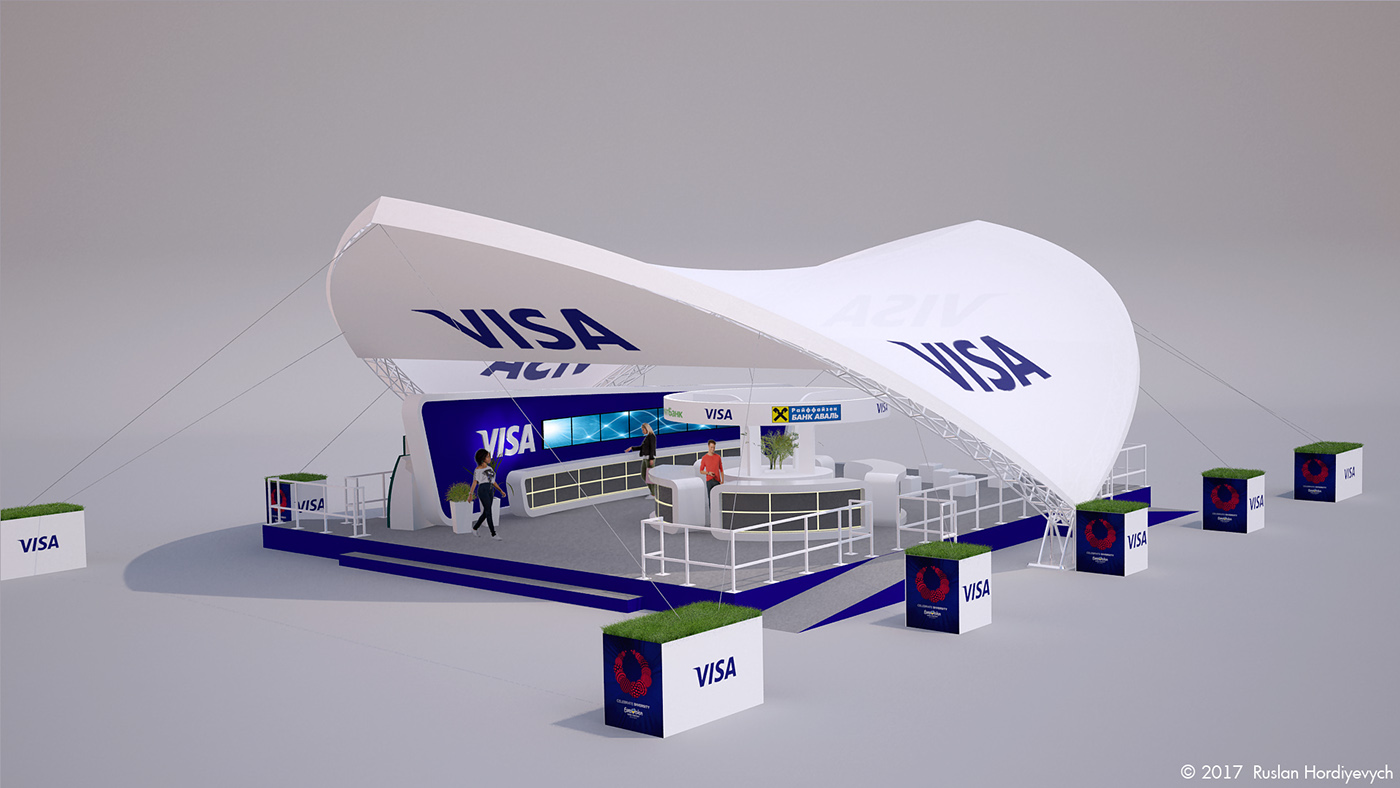 EuroVillage 2017. Фан-зона “Visa”, Хрещатик.