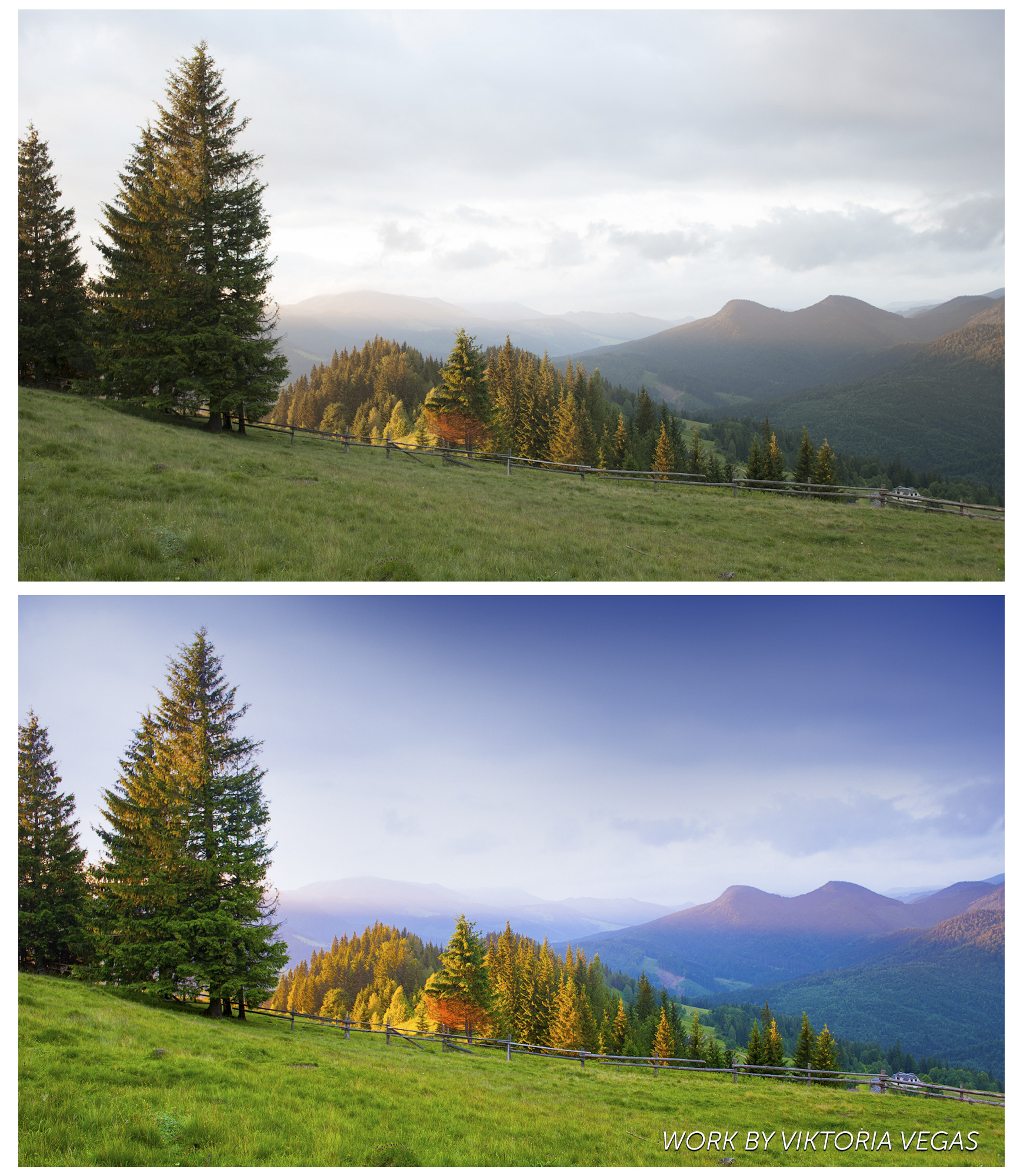 Photo retouching