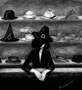 Продавець капелюхів