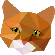 Полигональный кот.
