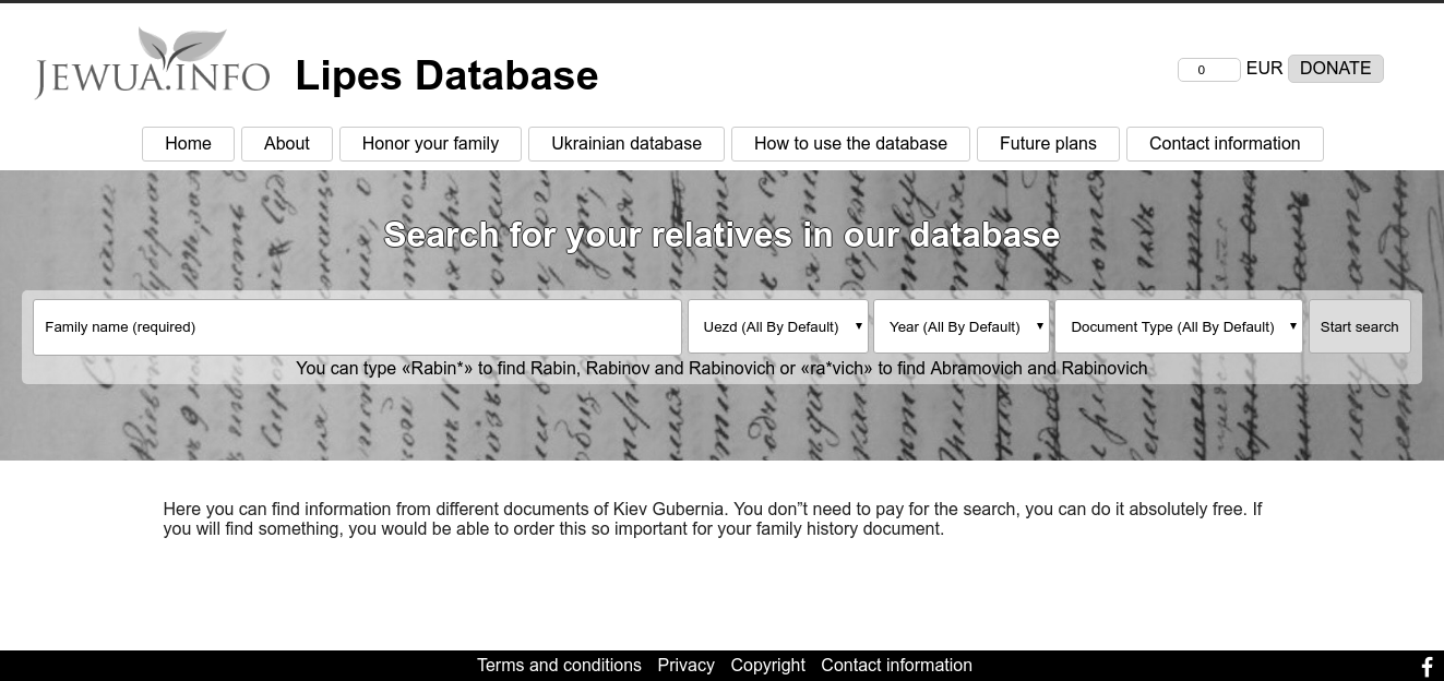 Lipesdatabase