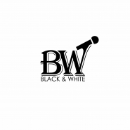 Логотип для ведущих праздников Black & White