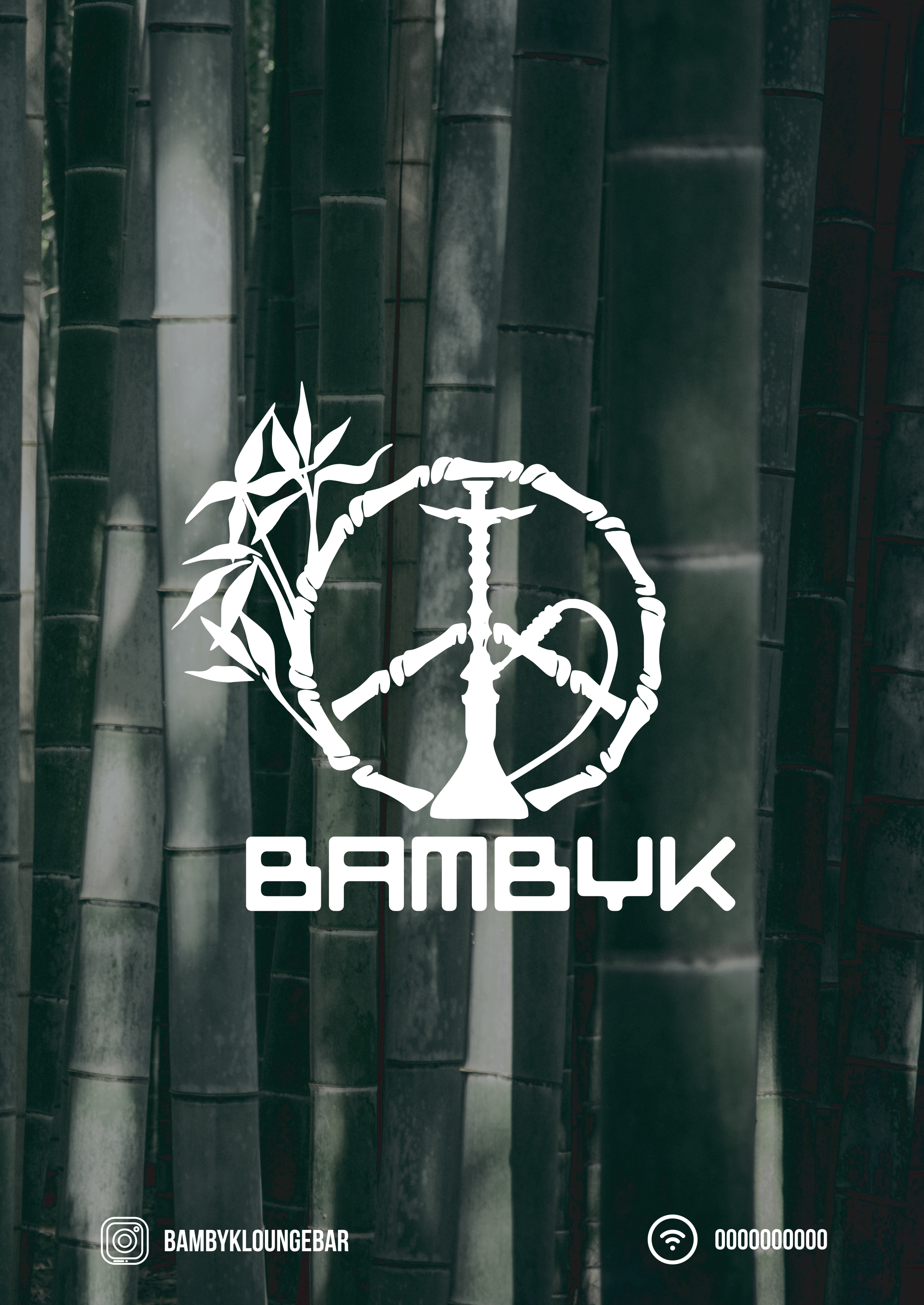 Разработка дизайна меню для Bambyk Lounge Bar
