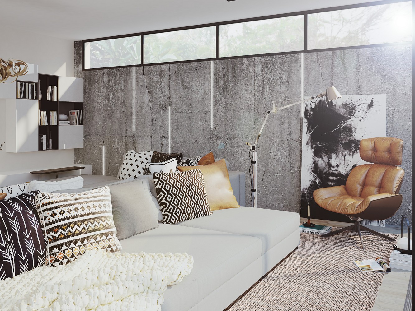 Scandinavian living room_03