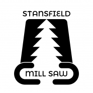 "Stansfield Mill Saw" (чёрное на белом)