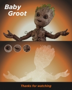 groot baby_low poly