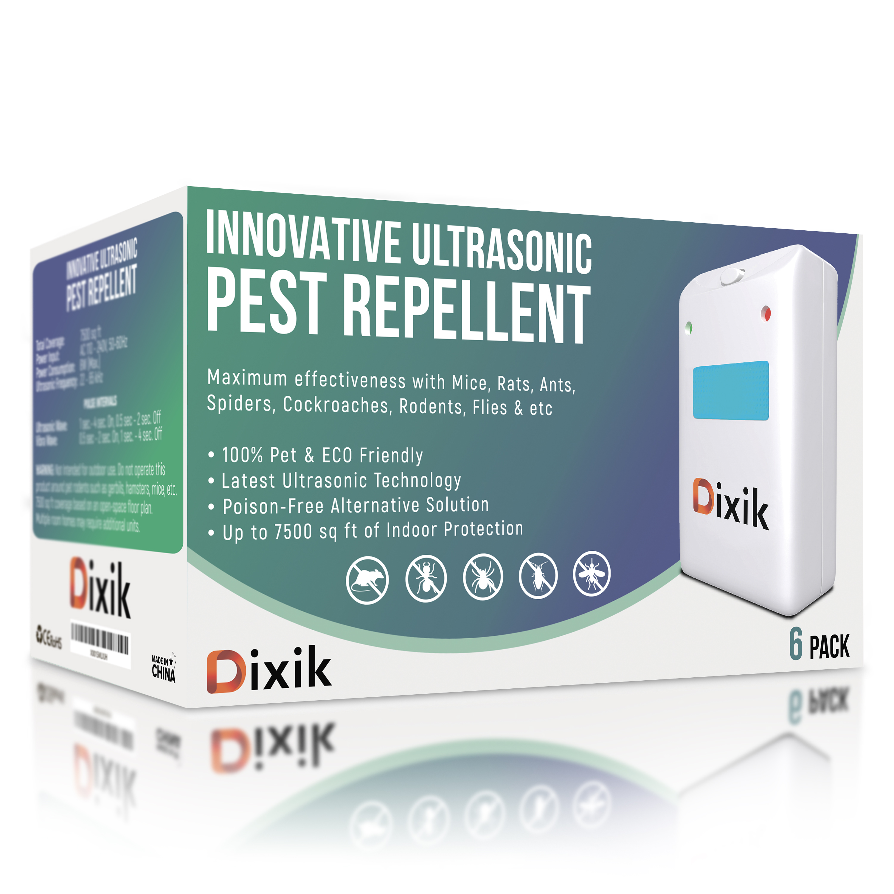 Дизайн упаковки (отпугиватель вредителей) Amazon