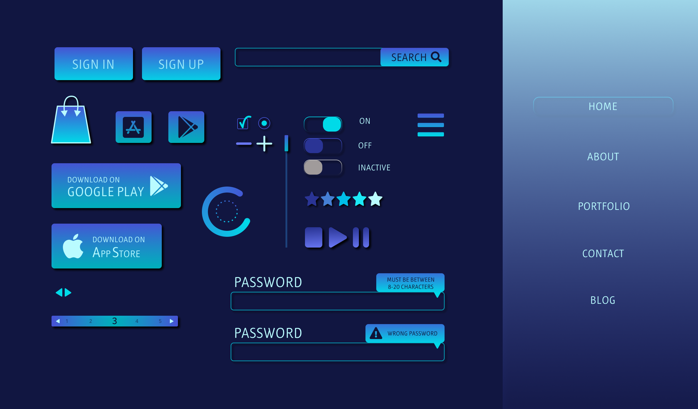 UI KIT elements