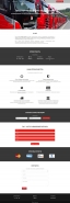 Landing Page для грузоперевозок   