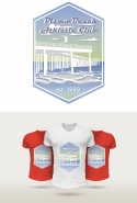 Варинты Логотипов/дизайна на футболке для "Pismo Beach Athletic Club"
