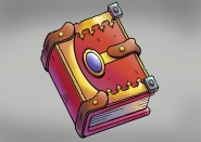 Fantasy book asset