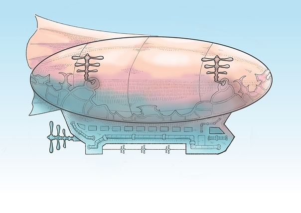 Steampunk Airship