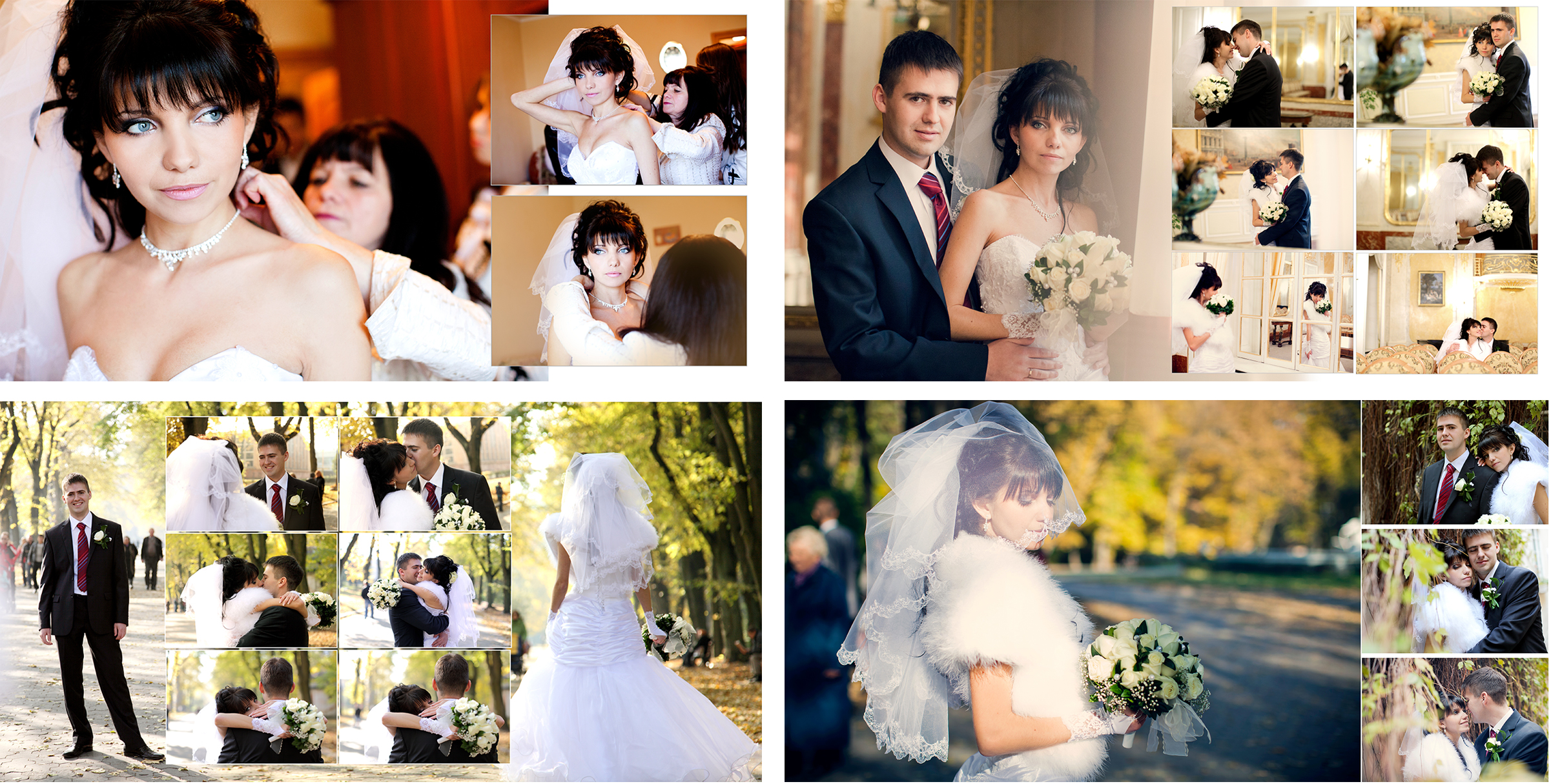 Макет свадебной фотокниги