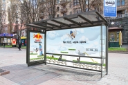 брендирование остановки 