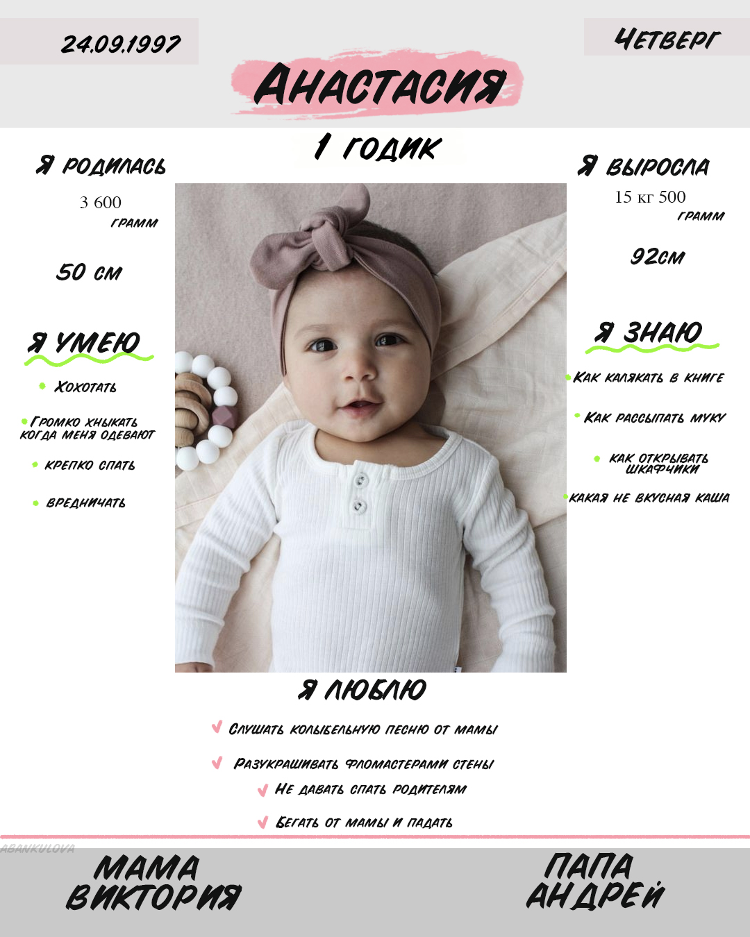 Рождение ребенка
