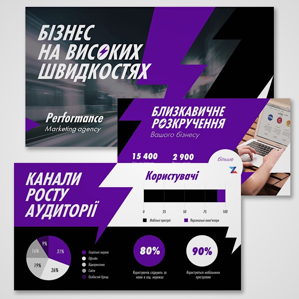 Слайди з презентаций
