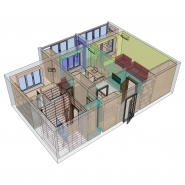 2-комн квартира с перепланировкой