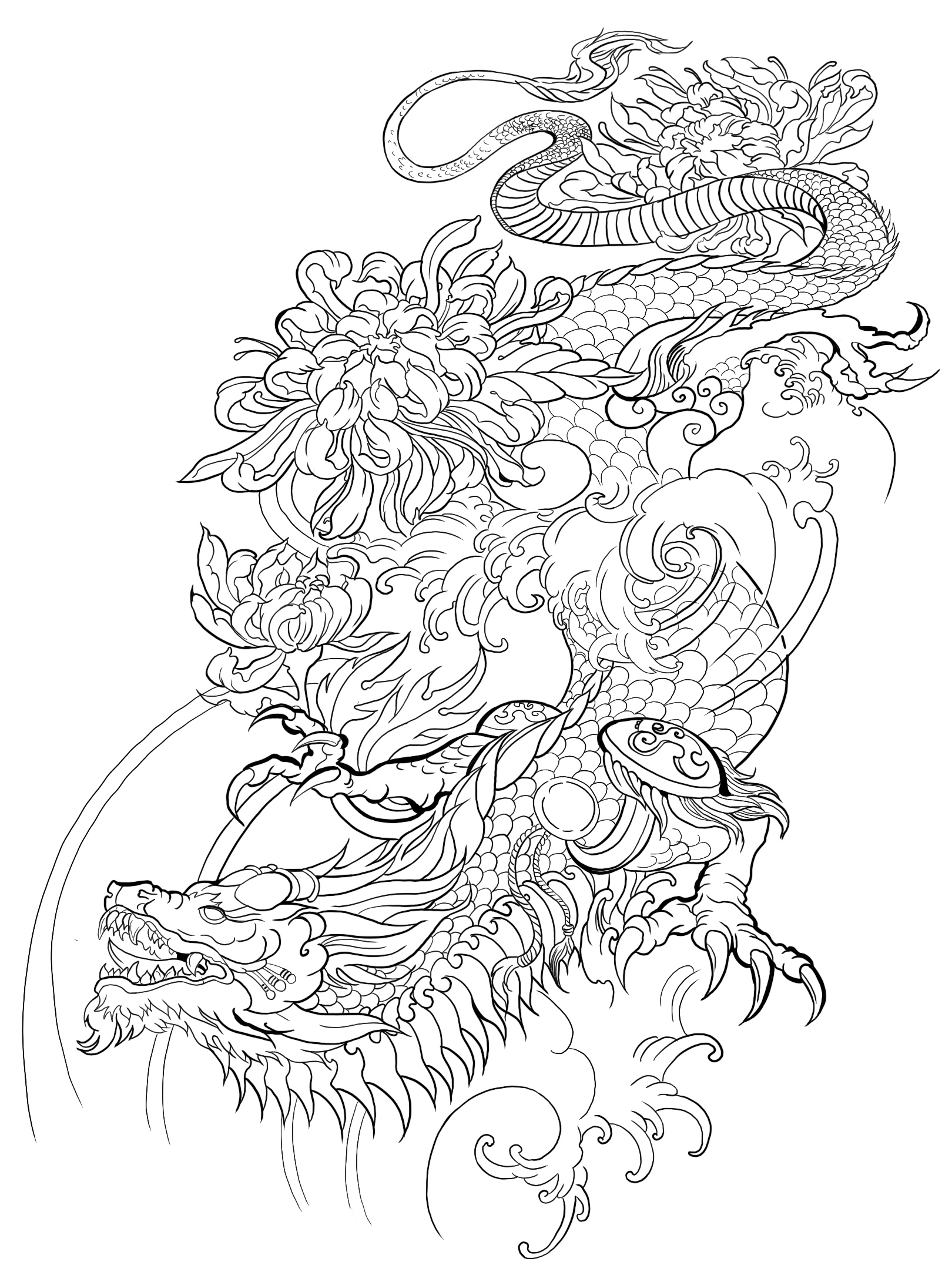 Tattoo dragon 