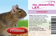 Этикетка на корма для животных