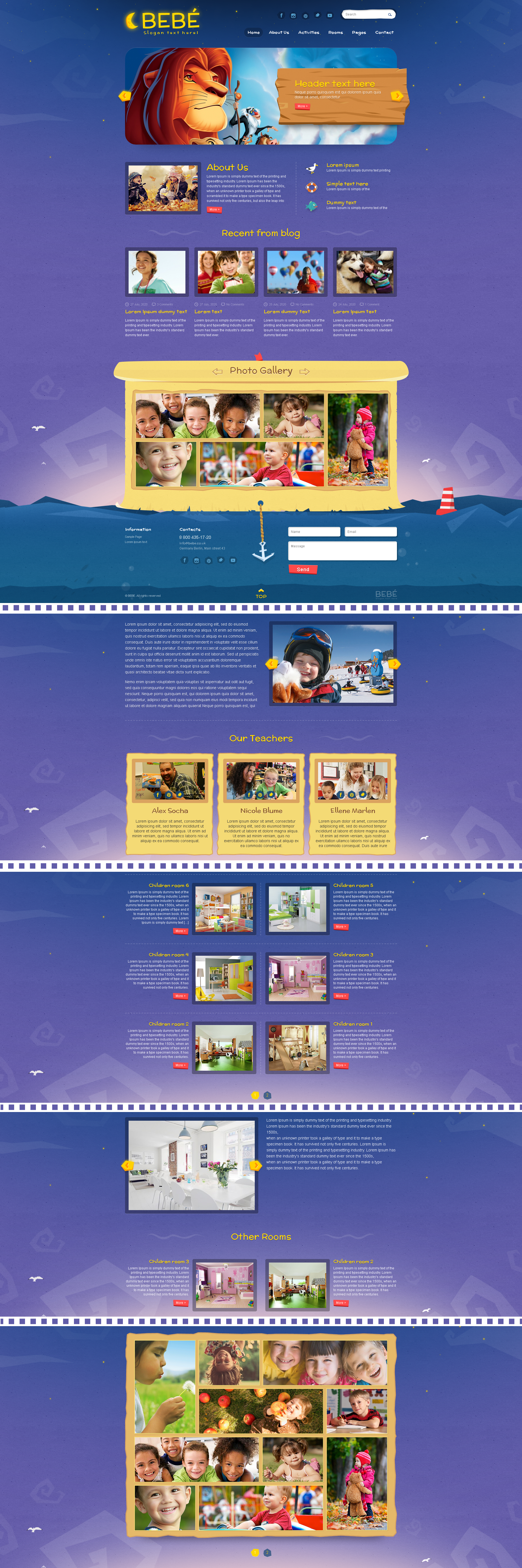 WordPress тема Bebe
