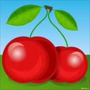 Вишня. Векторная графика
