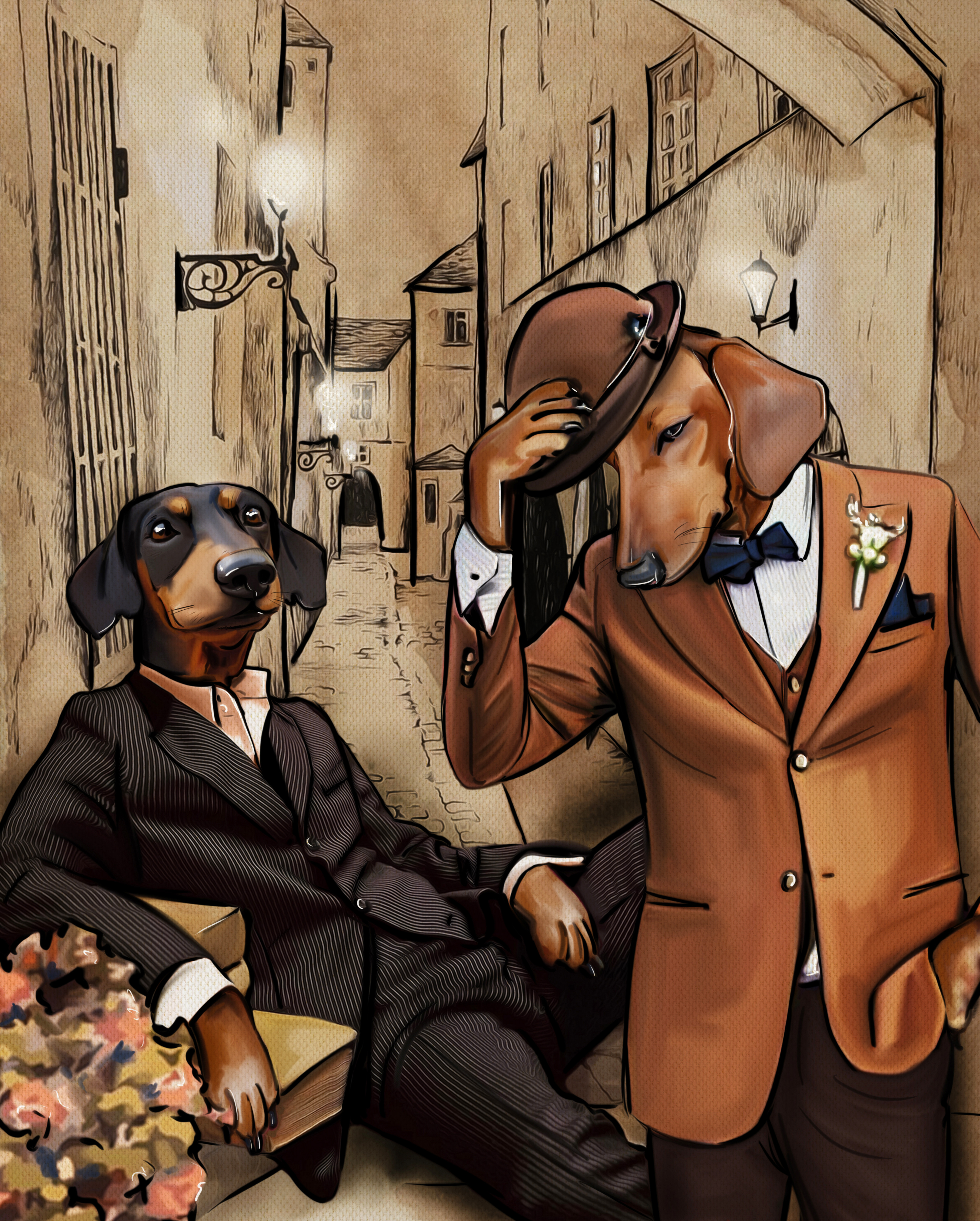 Dachshunds gentlemen