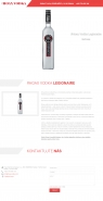 Лендинг Hoax Vodka