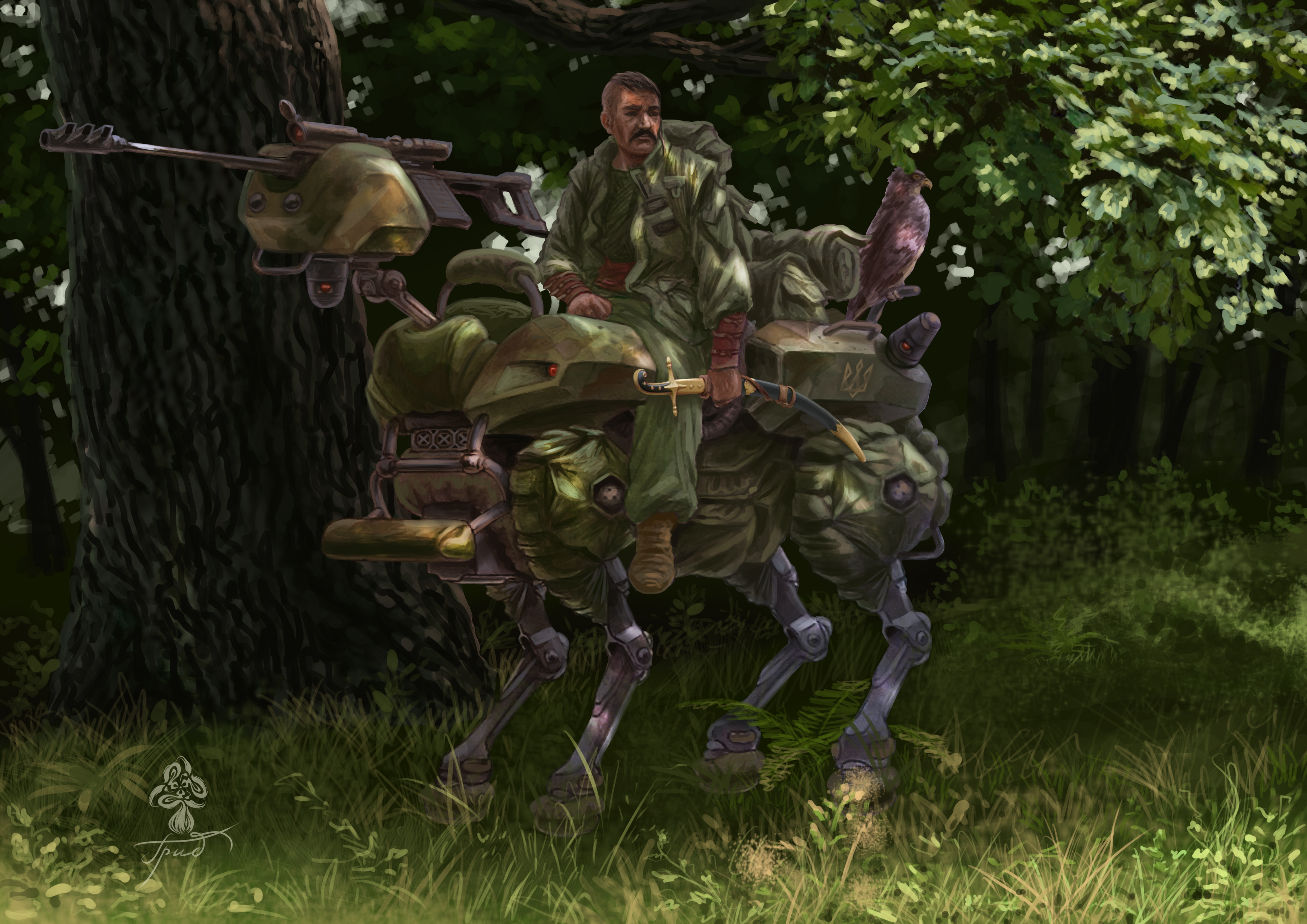 Assault horse (штурмовий кінь)
