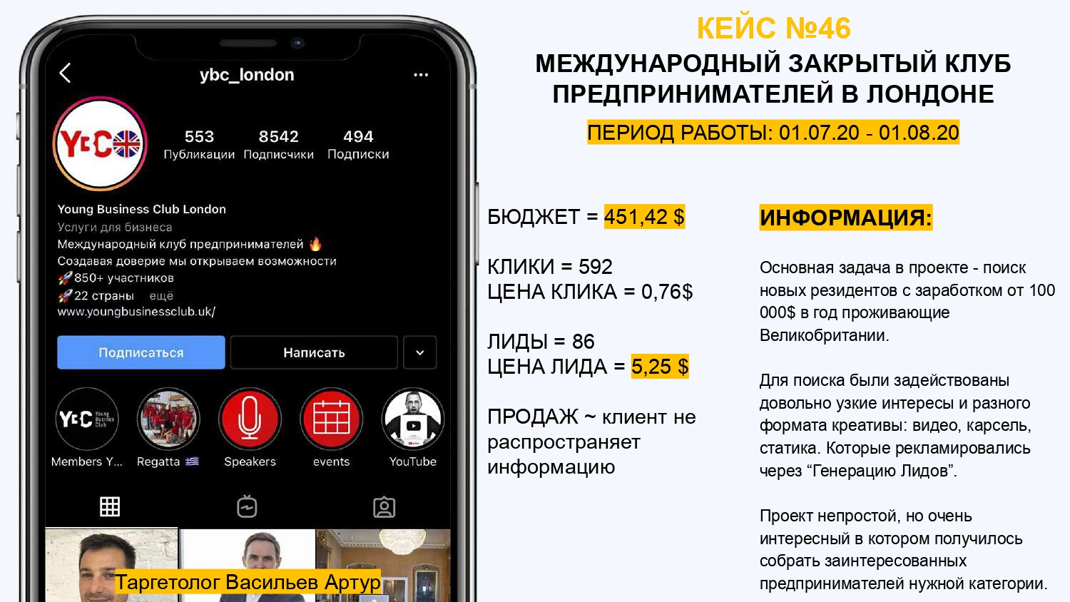 МЕЖДУНАРОДНЫЙ ЗАКРЫТЫЙ КЛУБ ПРЕДПРИНИМАТЕЛЕЙ В ЛОНДОНЕ