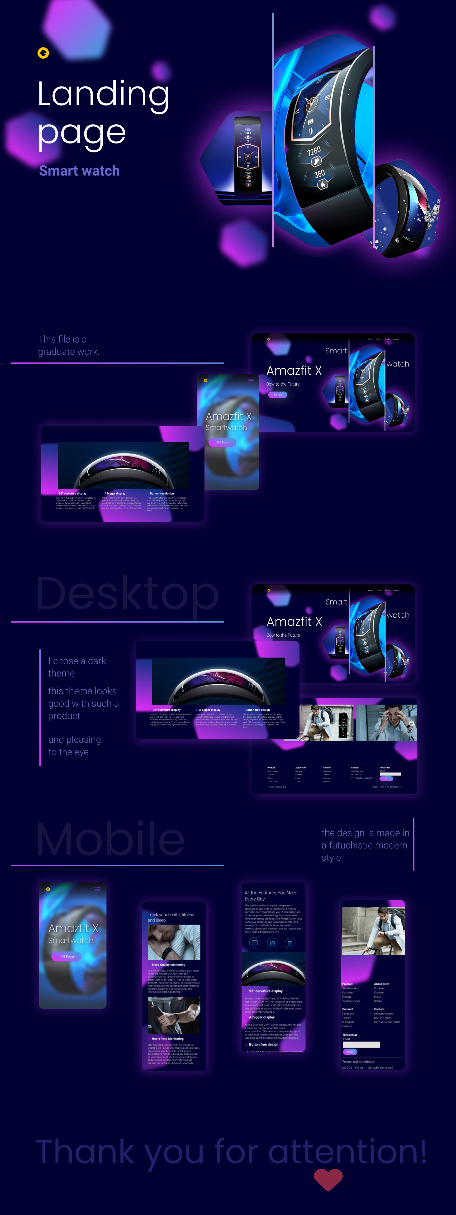 Landing page