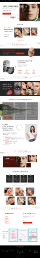 Дизайн Landing page для салону краси