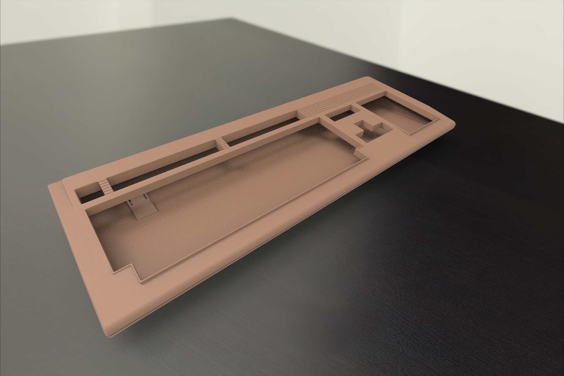 the body of the old keyboard