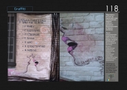 Граффити на кирпичной стене