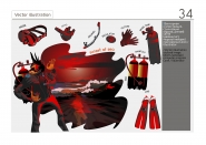 Векторная иллюстрация, sketch