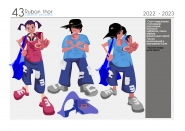 Стилизация персонажа, sketch