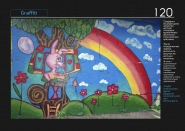 Граффити стена напротив детской площадки