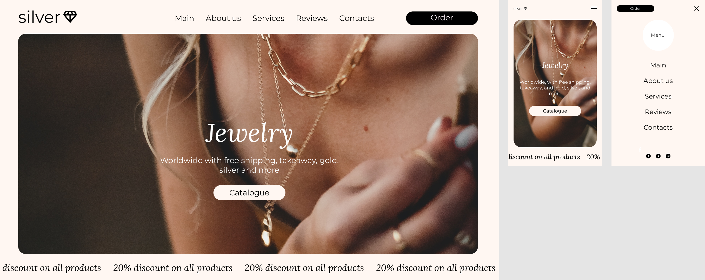 Online store "Jewellery"