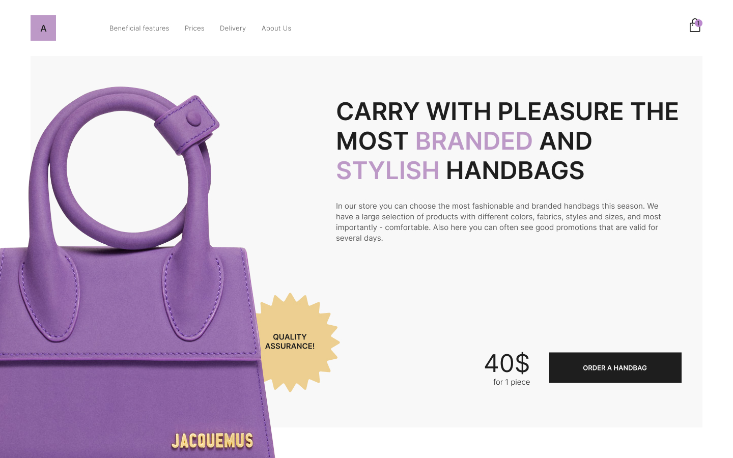 Bag shop