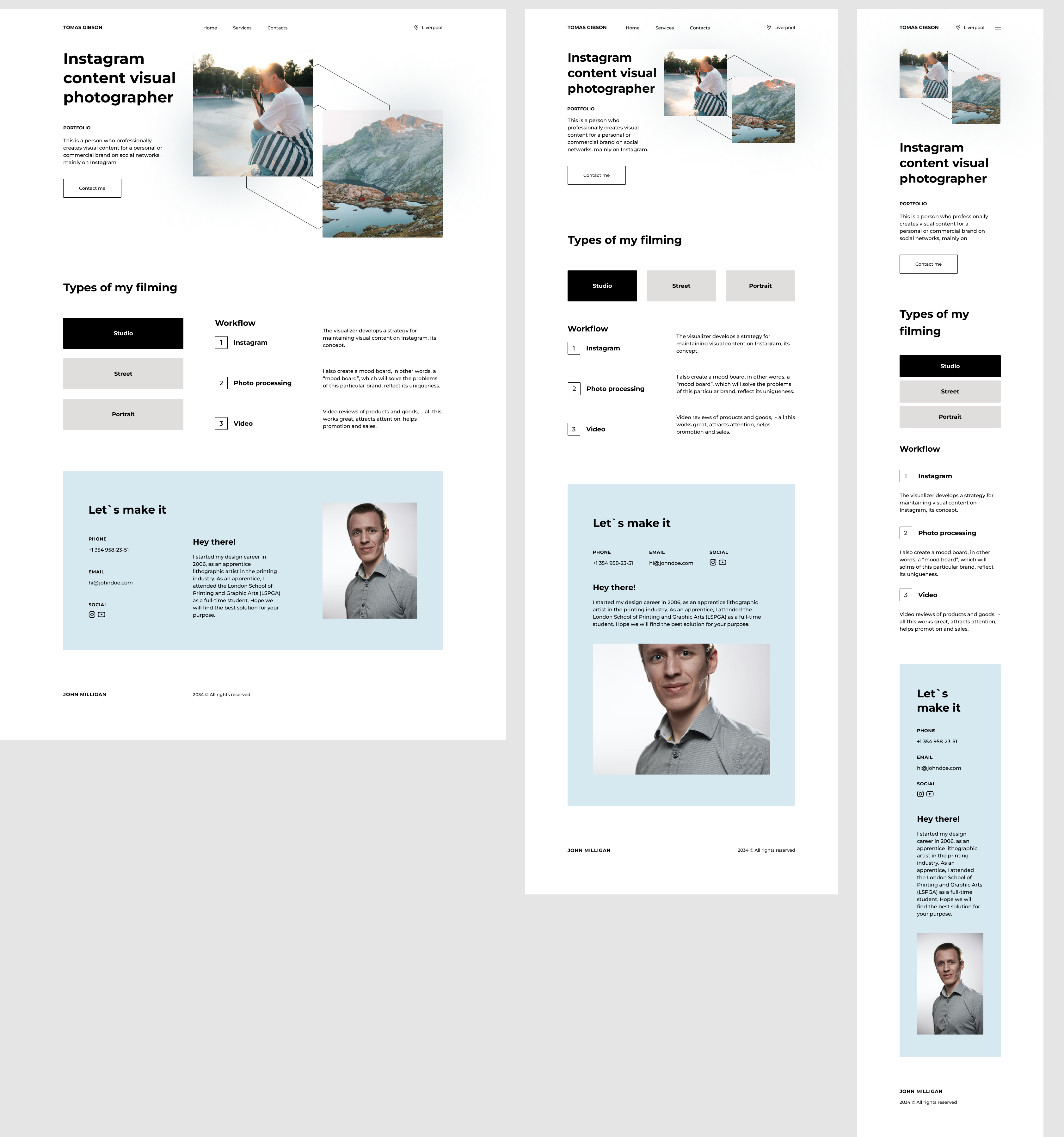 Adaptive website design 