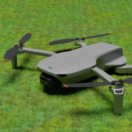 Модель дрона Quadcopter