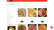 Разработка интернет-магазина под ключ. Доставка еды