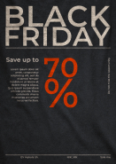 Дизайн банеру до чорної п'ятниці