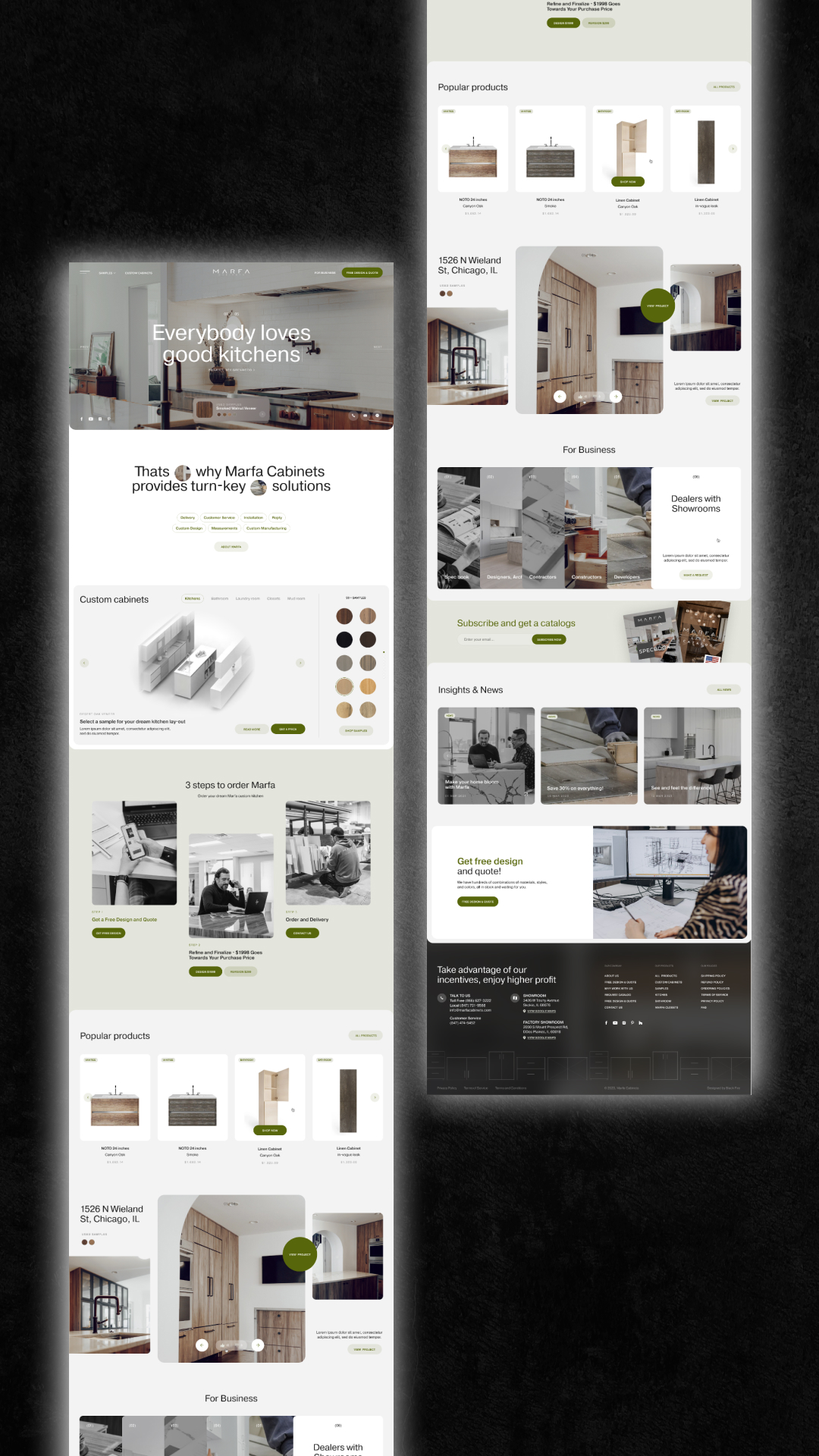 Інтернет-магазин Американської компанії Marfa Cabinets