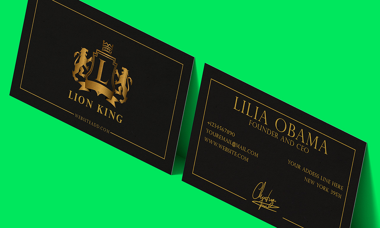 Дизайн візитки