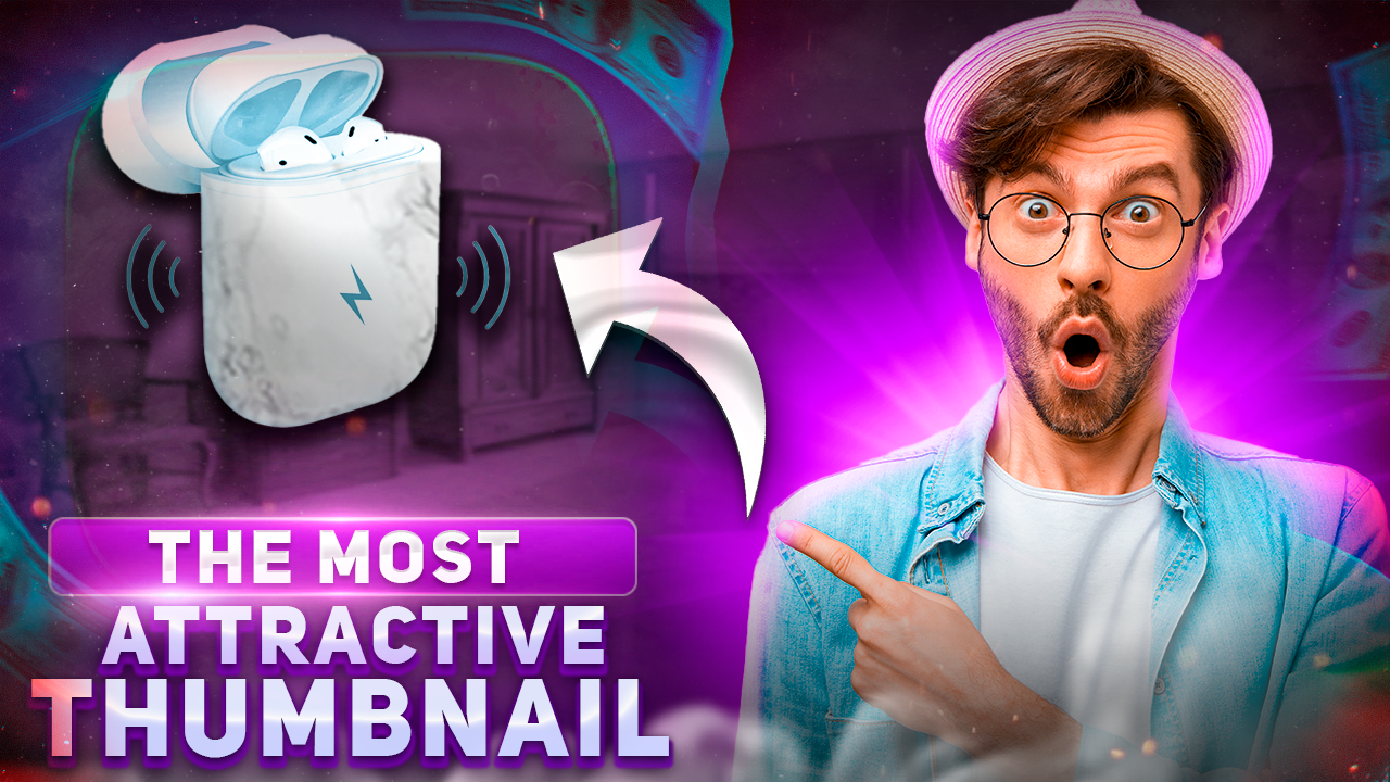 I will design eye catchy youtube thumbnail